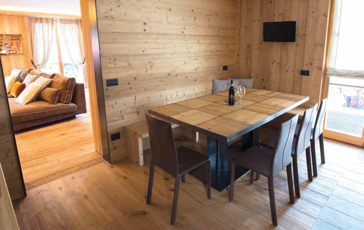 Legno e moderno per la casa di montagna Cucine per case di montagna