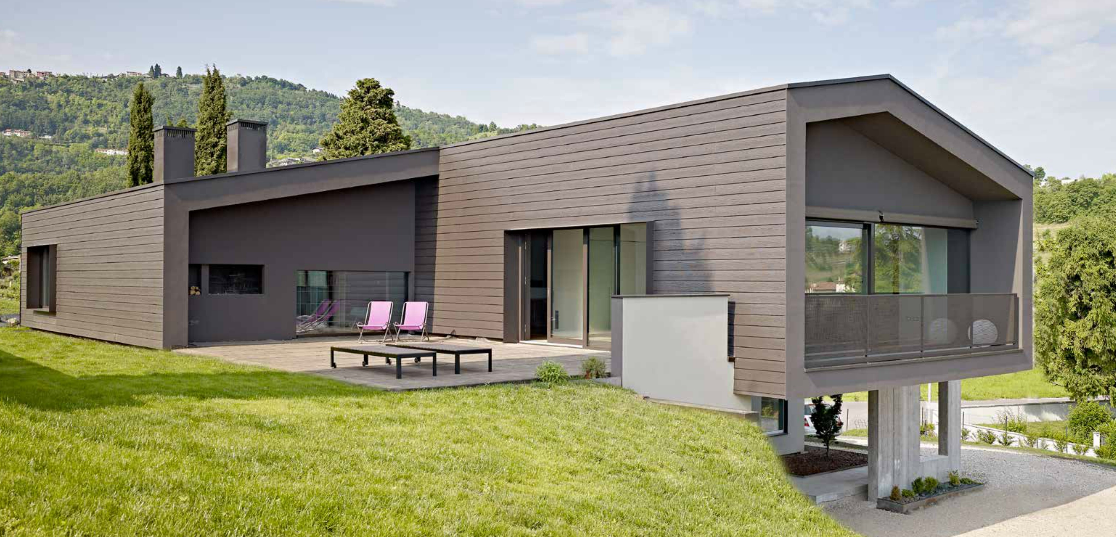 Casa in legno: rustica luminositÃ