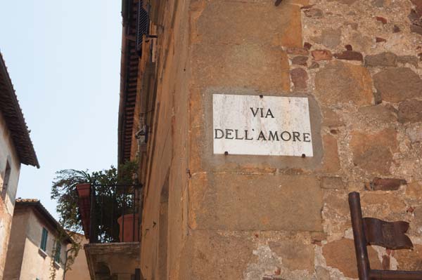 Via dell'amore - Pienza