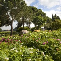 Altro angolo del giardino segreto a Roma