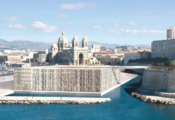 Il MuCem , Museo delle Civiltà d'Europa e del Mediterraneo