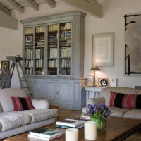 Angolo della zona living