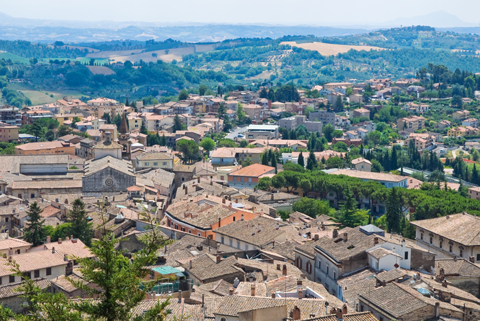 Panorama Amelia, in Umbria