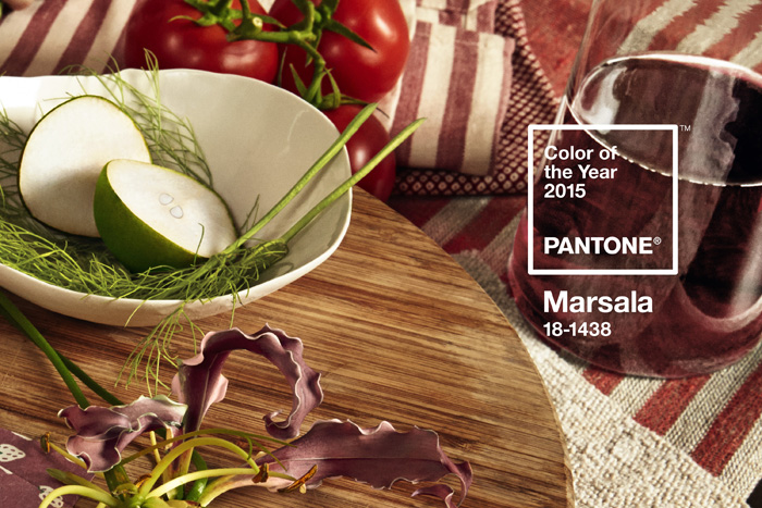 Marsala: colore dell'anno 2015 secondo Pantone