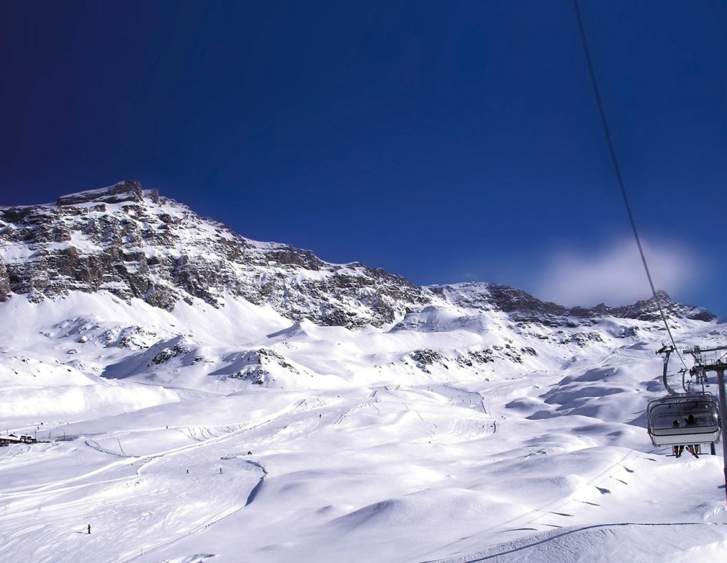 Cervinia: planare sul tetto d'Europa