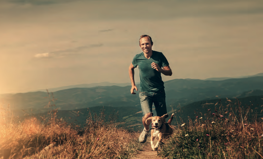 In montagna col cane