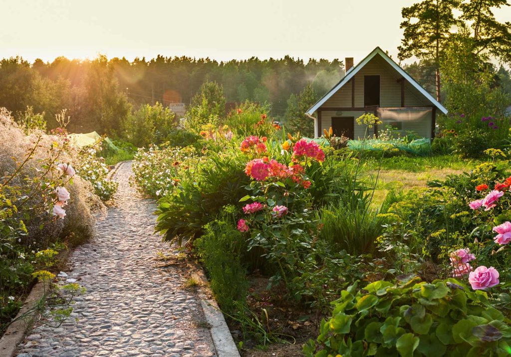 giardino estivo