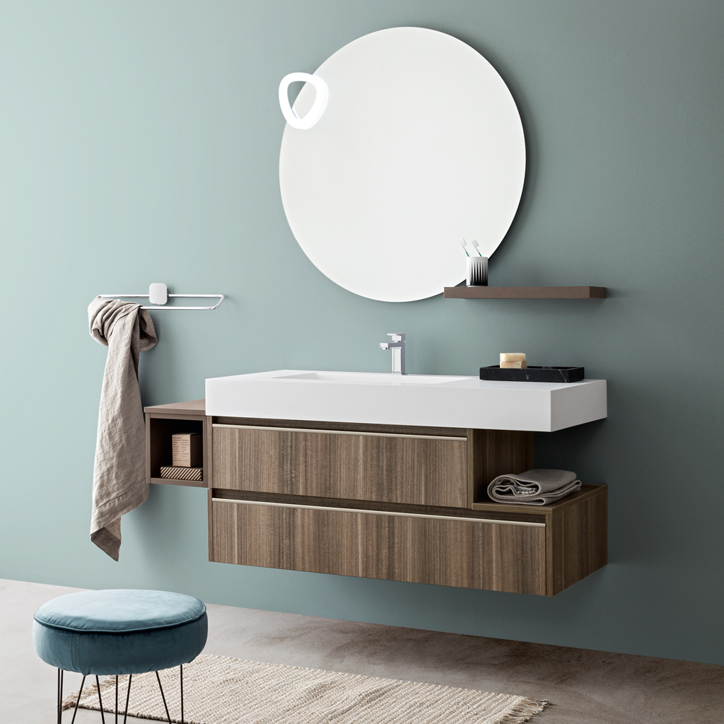 Velvet, nuova collezione componibile per l’arredo bagno