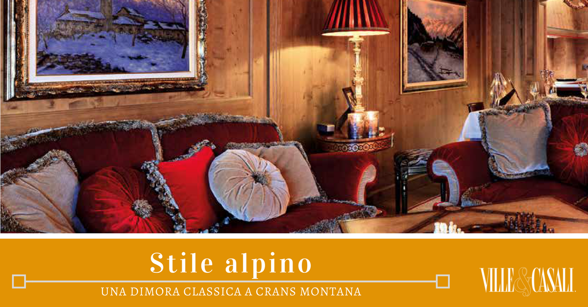 Redesign in stile alpino a Crans Montana Ville&Casali
