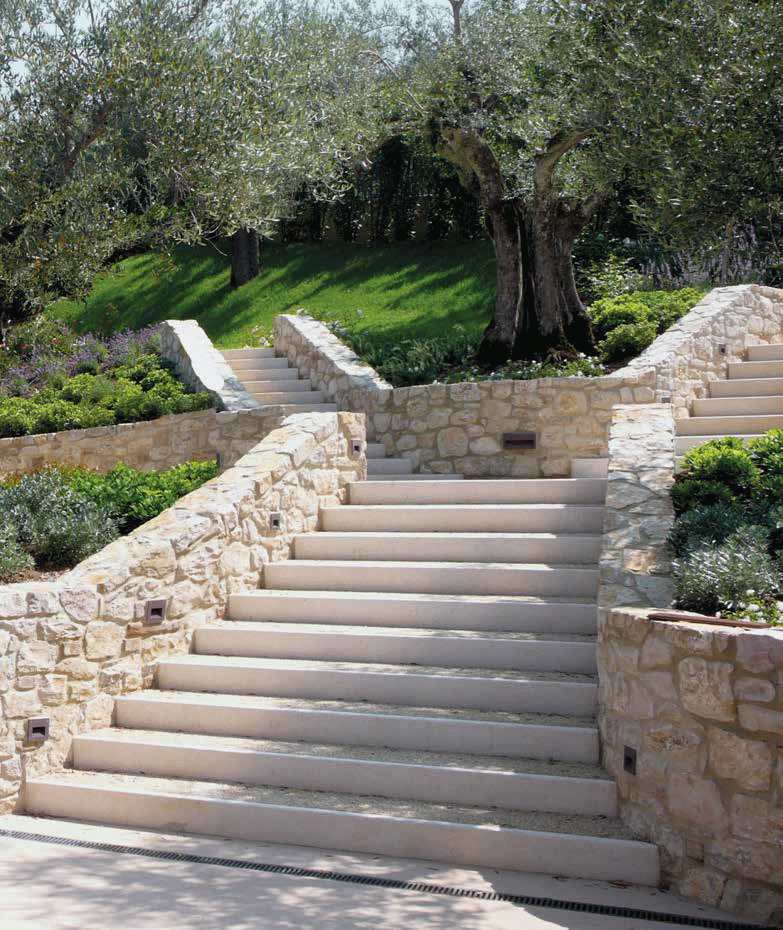 Il progetto di landscape design per una villa di Perugia