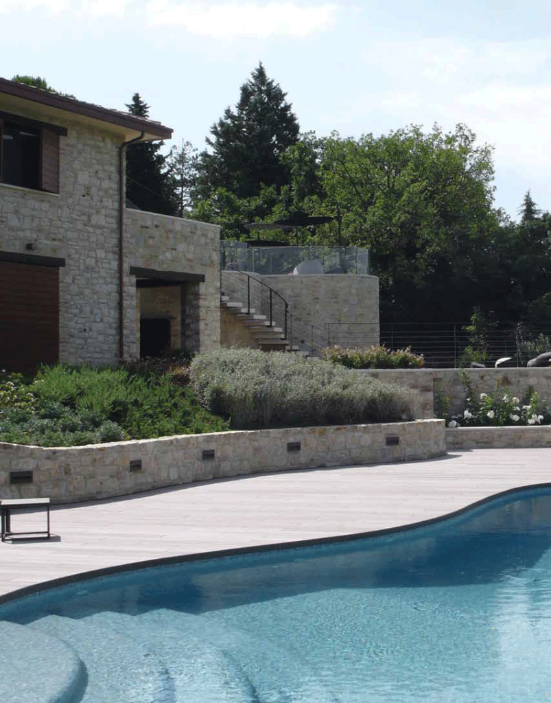 Il progetto di landscape design per una villa di Perugia