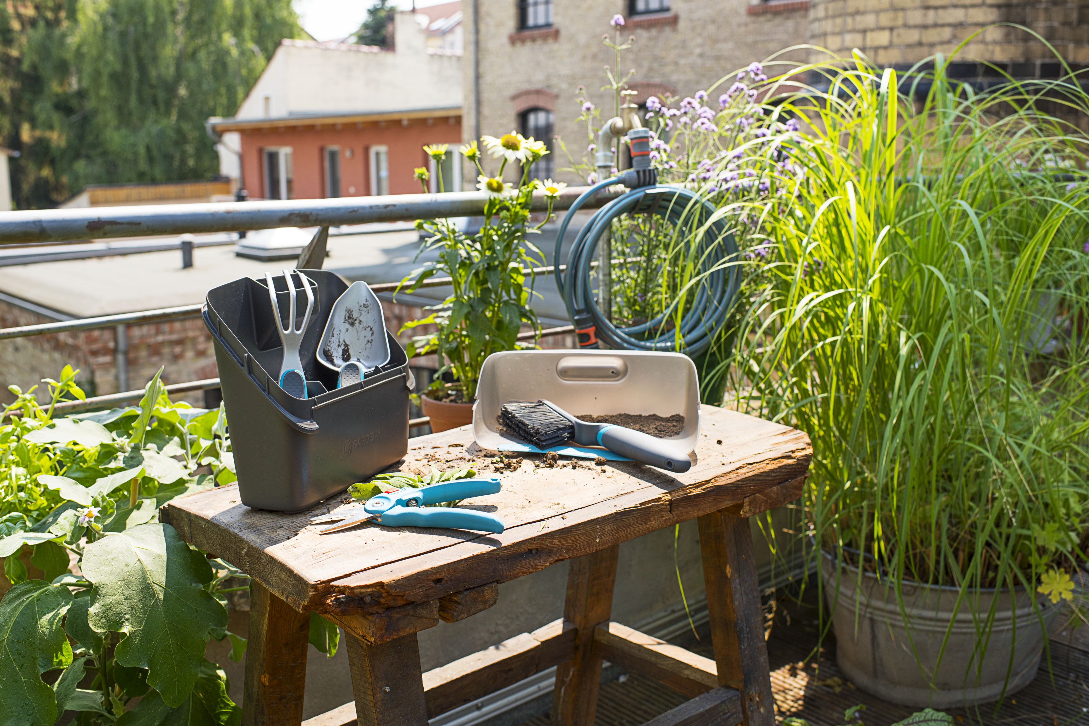 Come creare un vero giardino sul balcone