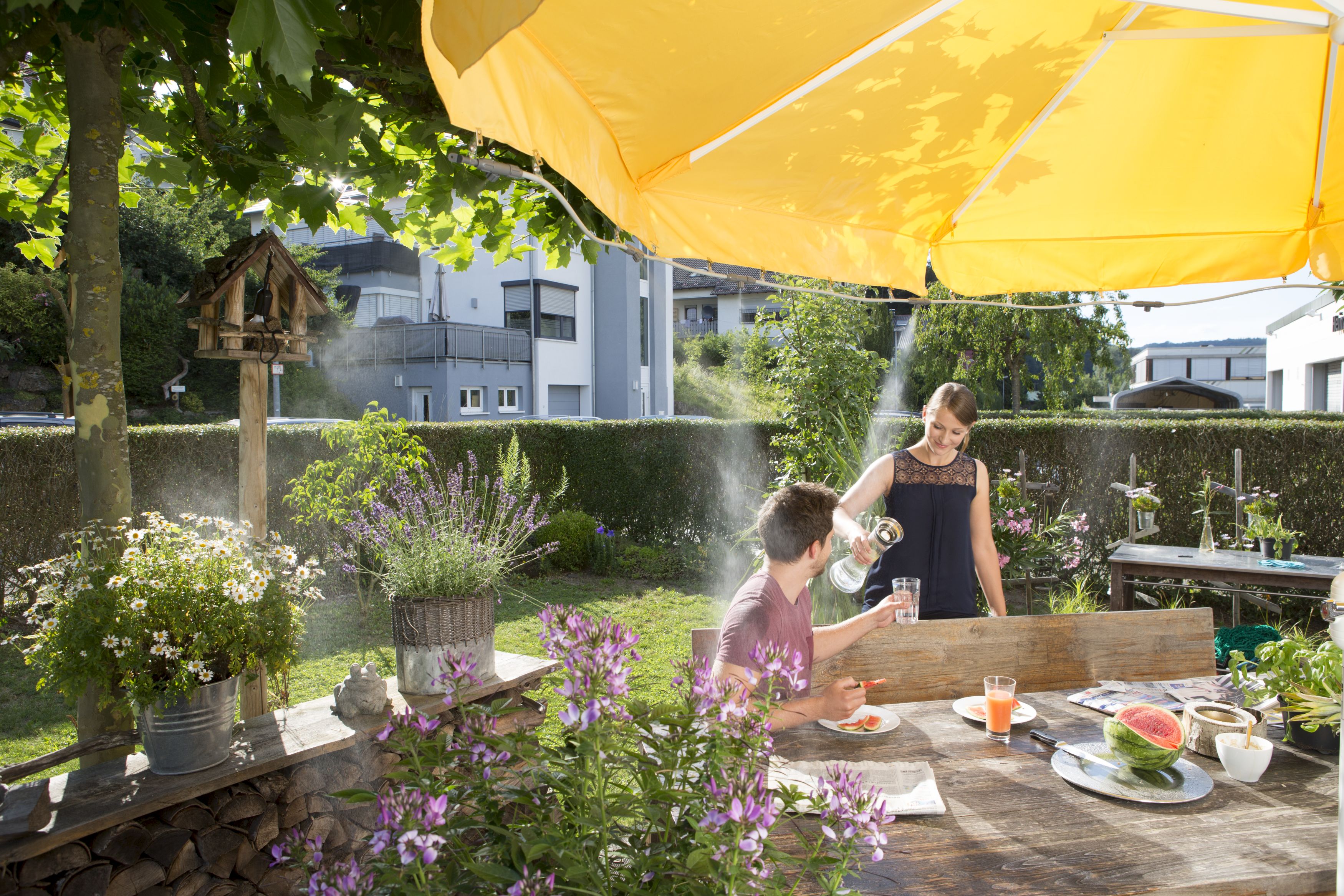 Come creare un vero giardino sul balcone