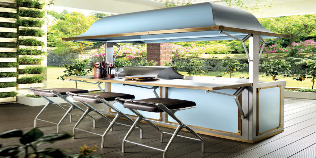 Cucine outdoor: le nuove proposte sono funzionali e tecnologiche