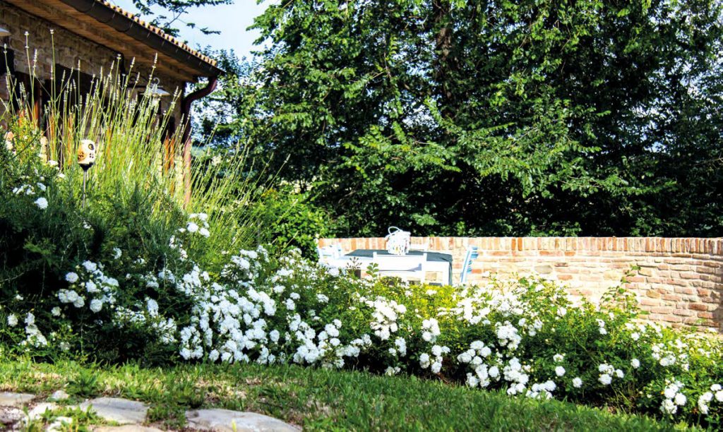 Spontaneo con brio: un giardino con vista sui colli di Urbino