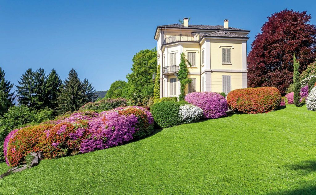 Il giardino antico degli anni 20 con i nuovi colori