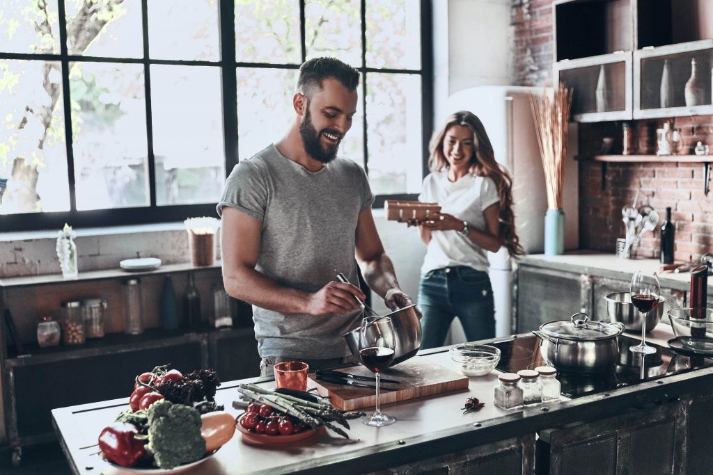 idee per la cucina moderna con isola