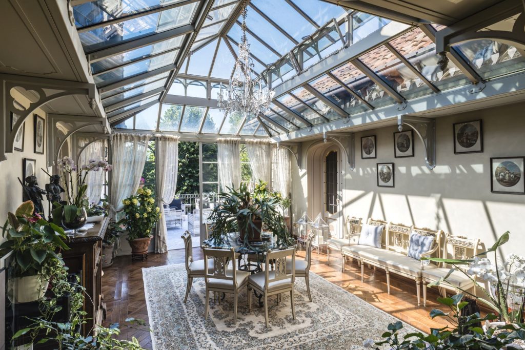 Veranda realizzata da L'Officina dei Giardini (foto Maria Bruni)