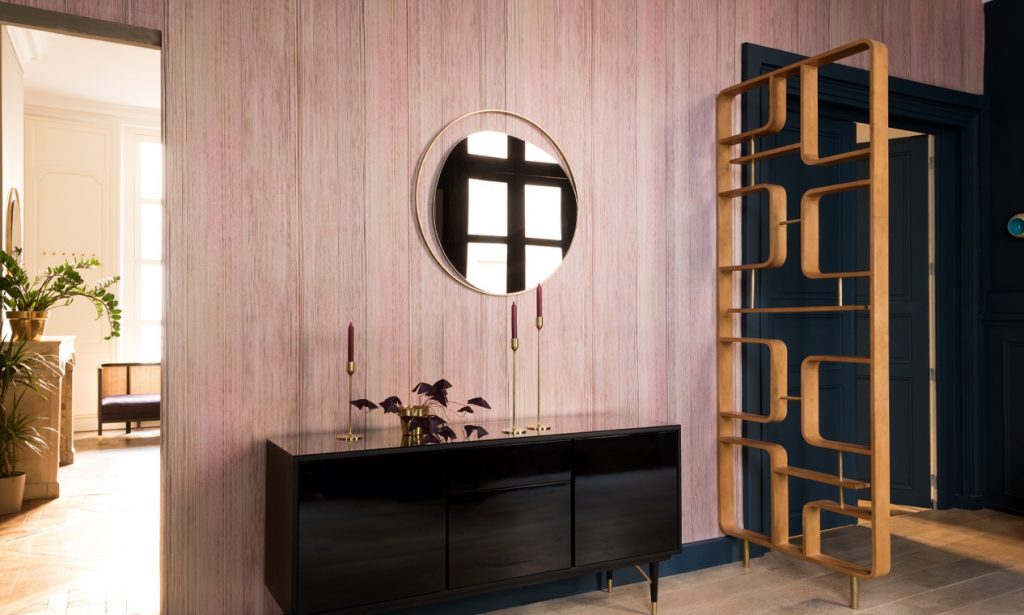 Pareti di design, con il wallcovering