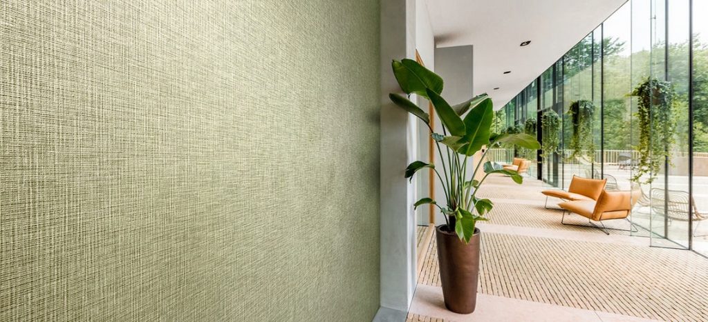 Pareti di design, con il wallcovering