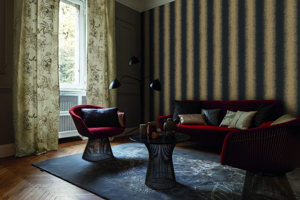 Pareti di design, con il wallcovering