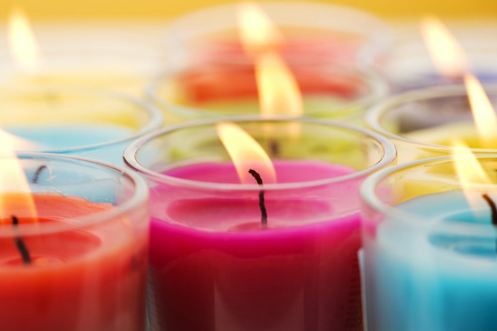 Candele per profumare la casa