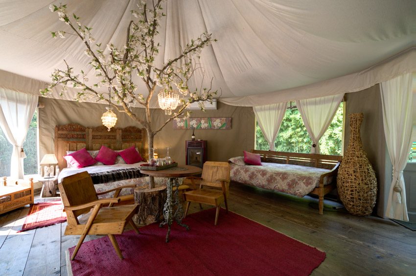 Glamping: il glamourous camping per viaggiatori chic