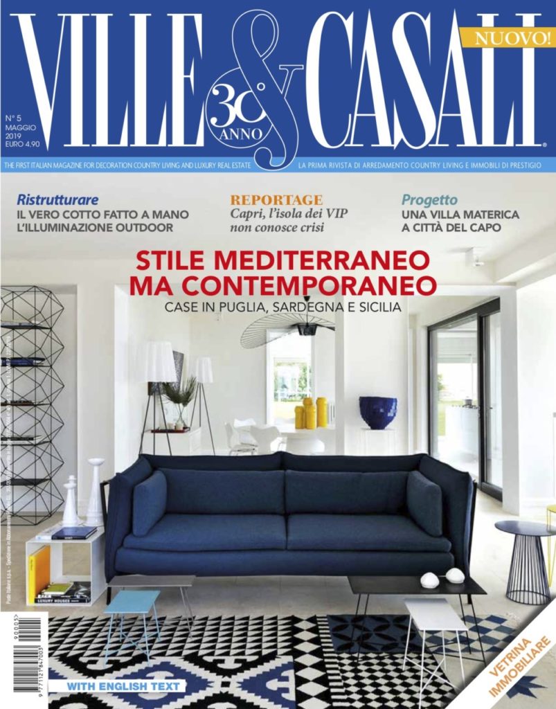 È in edicola il numero di Maggio 2019 di Ville&Casali