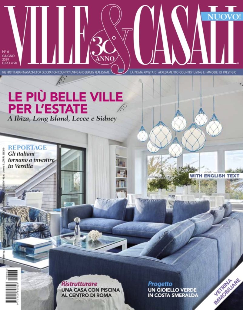 È in edicola il numero di Giugno 2019 di Ville&Casali