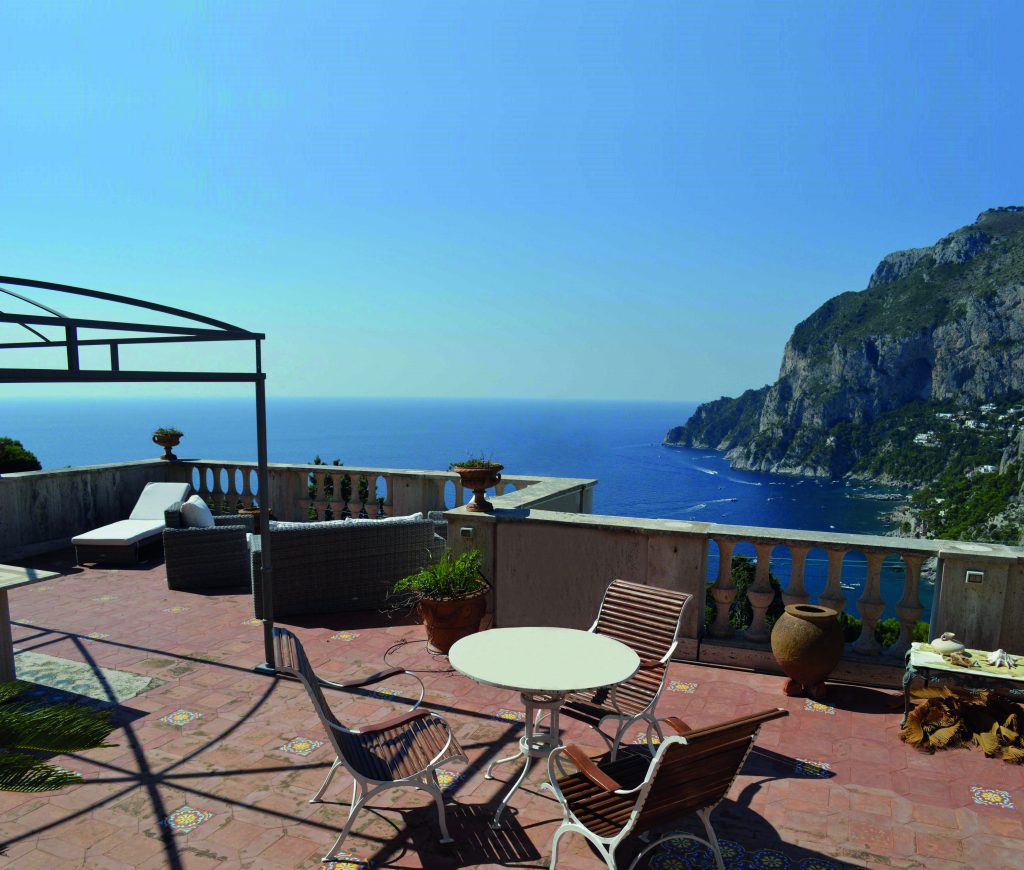 L'incanto di Villa Quattro Colonne a Capri