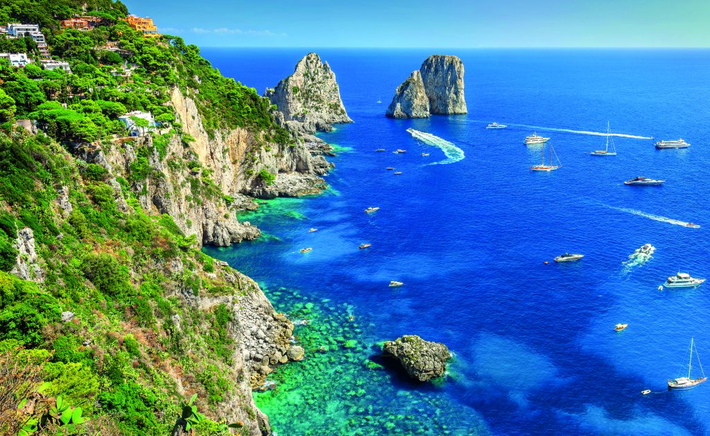 Capri, l'isola dei VIP