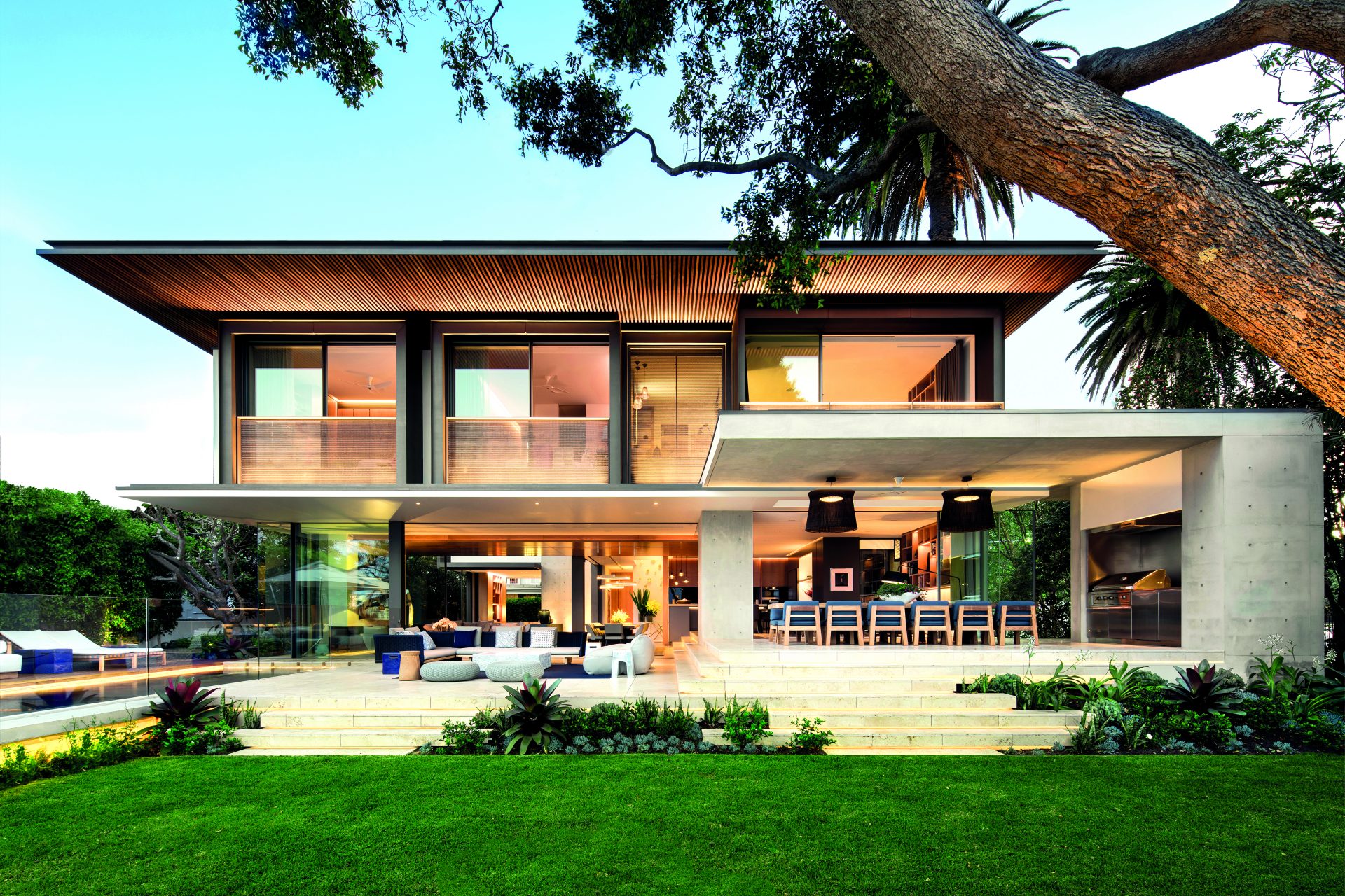 Una villa a Sydney si estende su due baie Ville&Casali