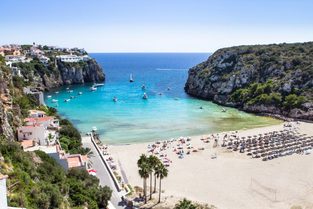 Cala en Porter beach, minorca