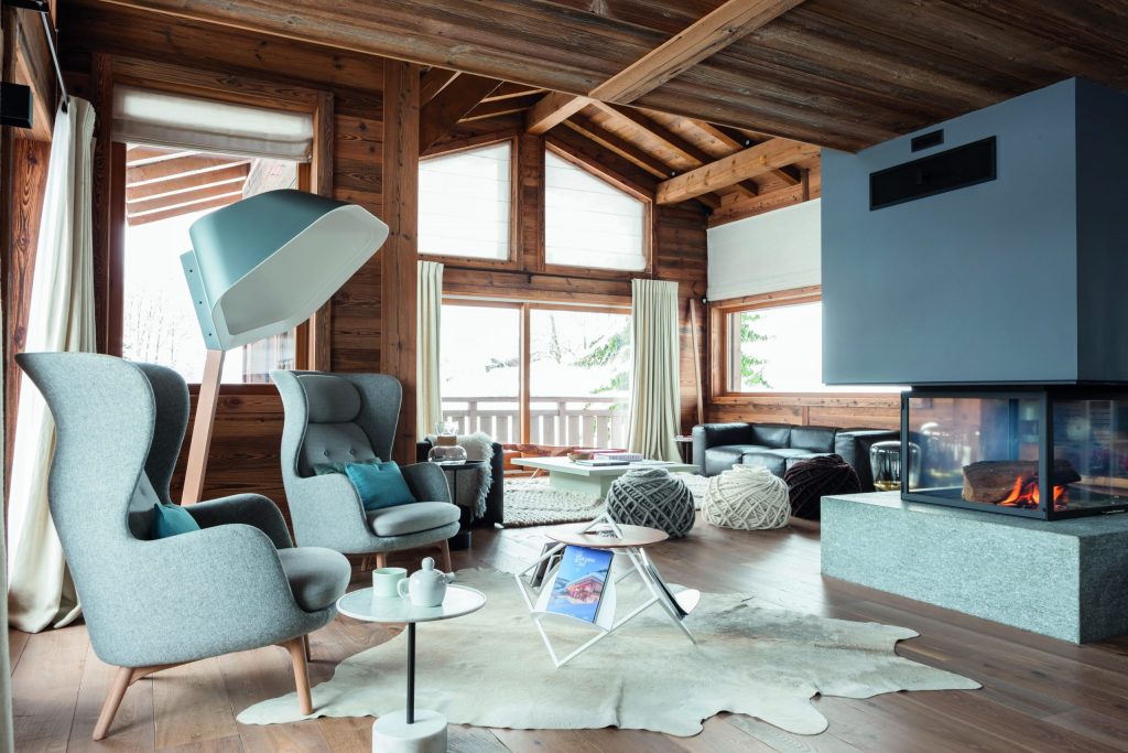 La passione per la montagna in uno chalet di Megève