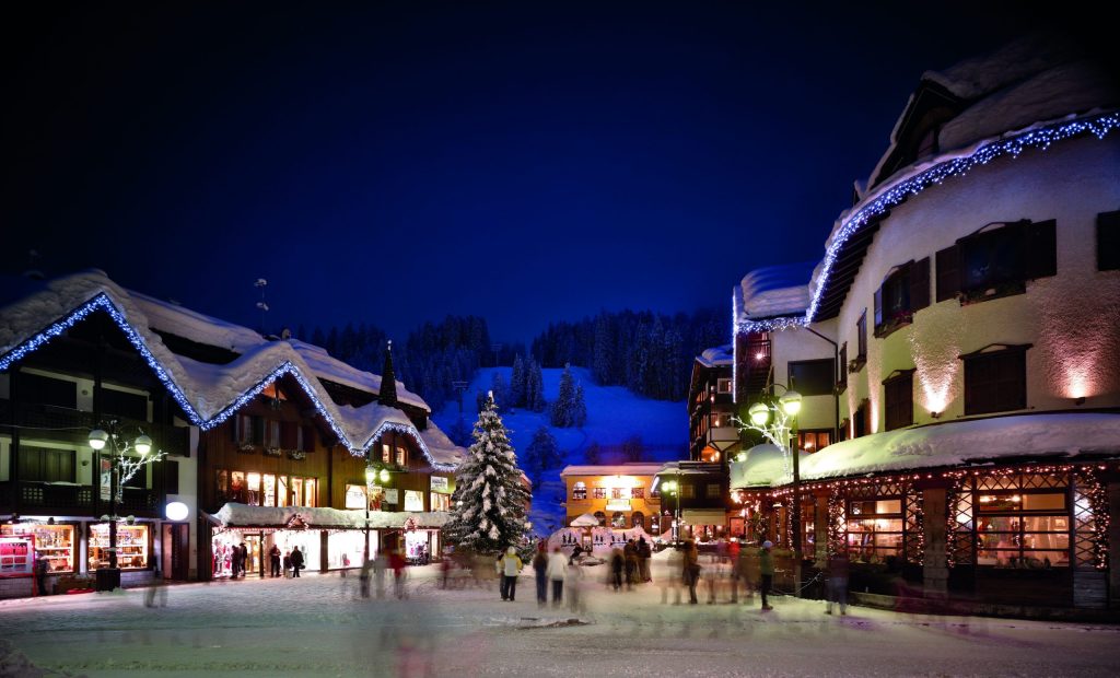 Madonna di Campiglio glamour e stellata