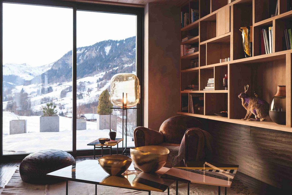 Uno chalet ecologico e di design vicino a Megève