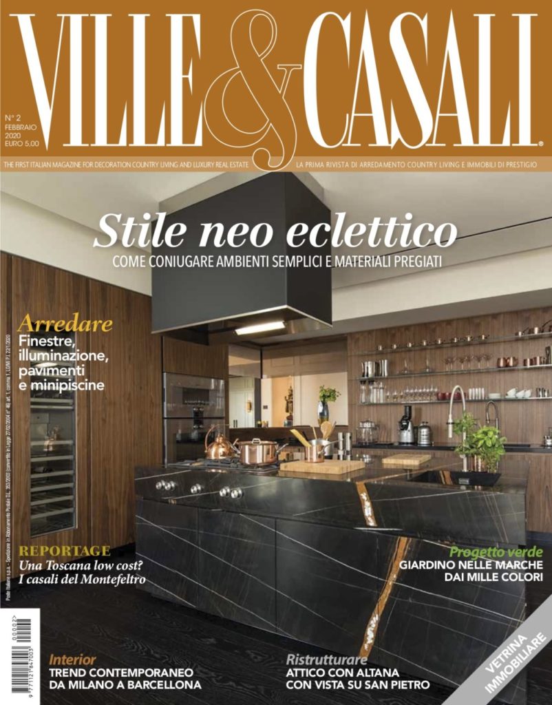 È in edicola il numero di Febbraio 2020 di Ville&Casali