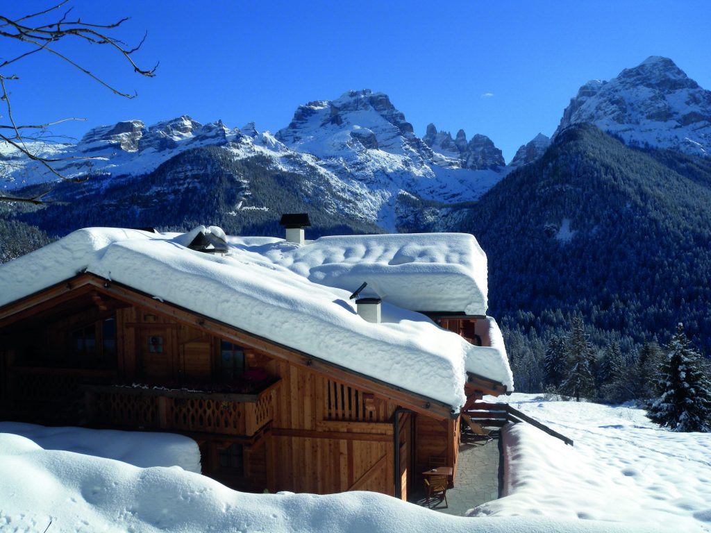 Chalet Fogajard sulle Dolomiti di Brenta