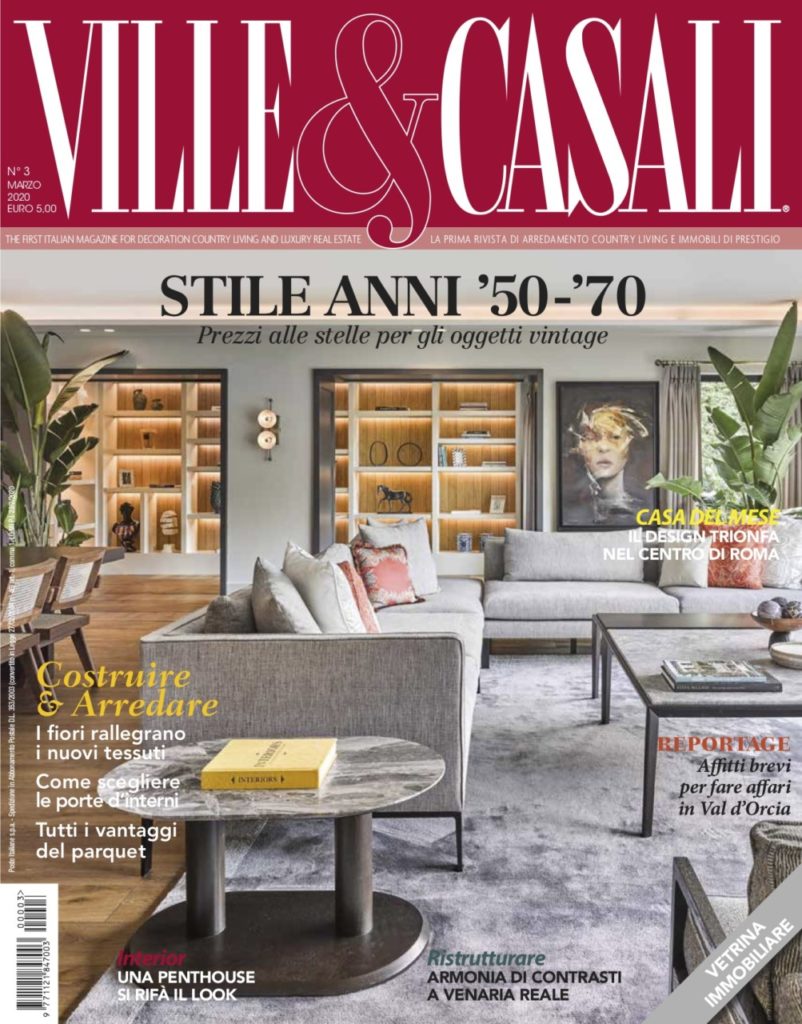 È in edicola il numero di Marzo 2020 di Ville&Casali