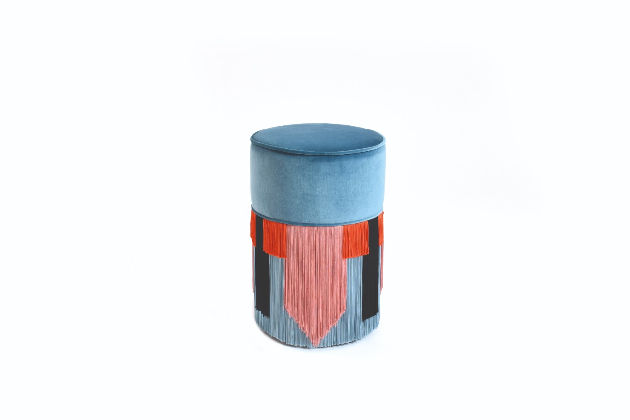 Geo Tie Diam, pouf per couture pouf