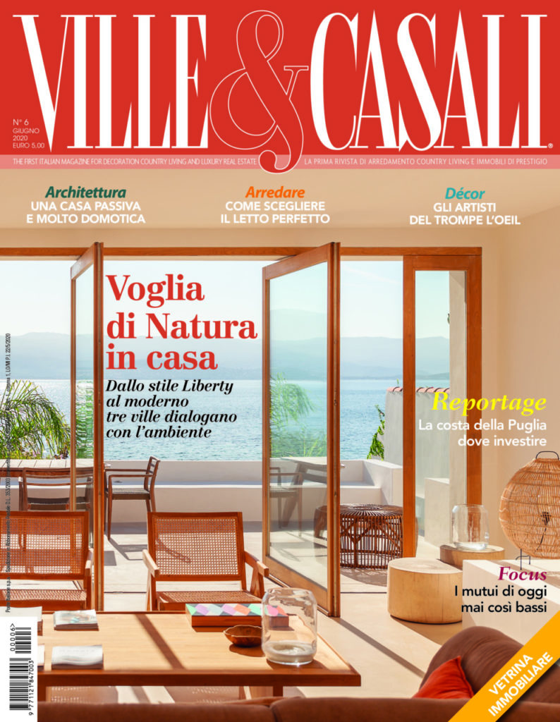 È in edicola il numero di Giugno 2020 di Ville&Casali