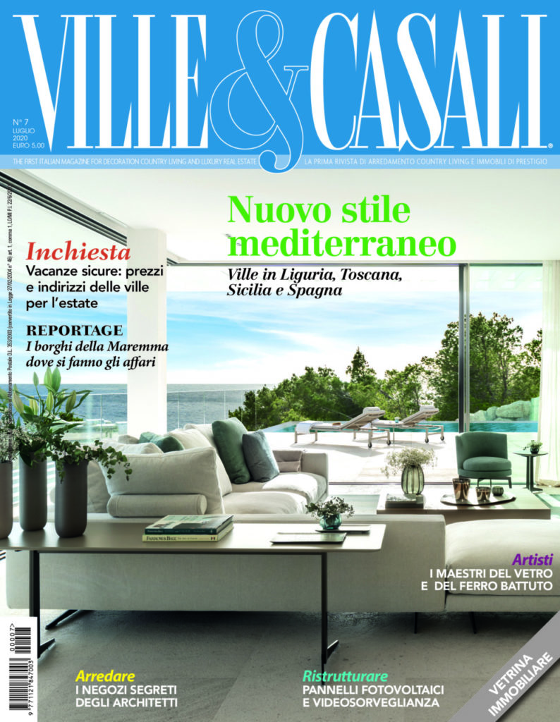 È in edicola il numero di Luglio 2020 di Ville&Casali