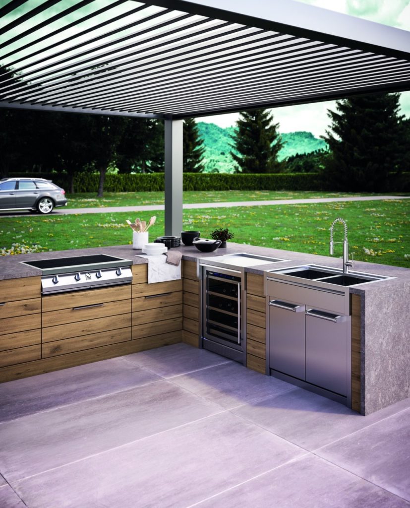 idee arredamento esterni Steel