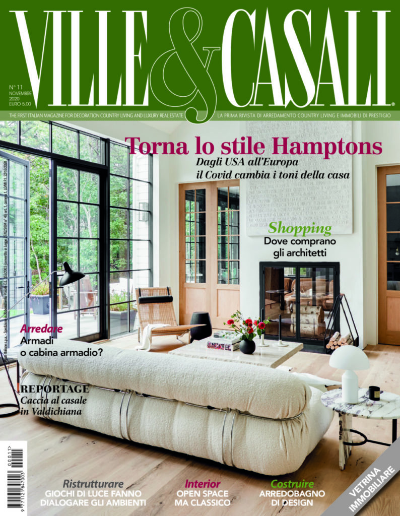 È in edicola il numero di Novembre 2020 di Ville&Casali