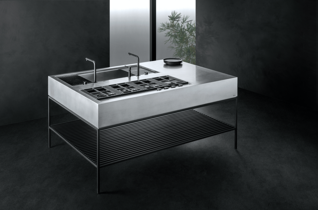 cucina acciaio inox barazza