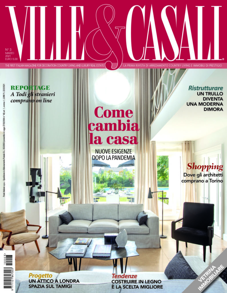 È in edicola il numero di marzo 2021 di Ville&Casali