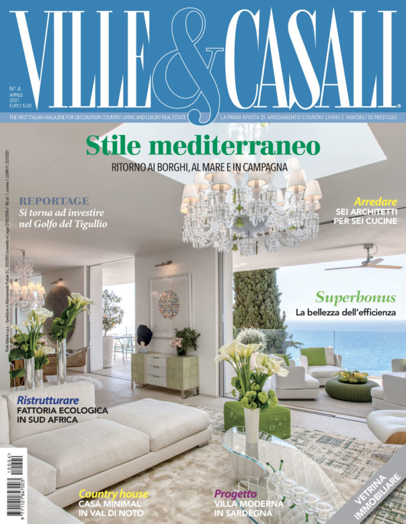 È in edicola il numero di aprile 2021 di Ville&Casali