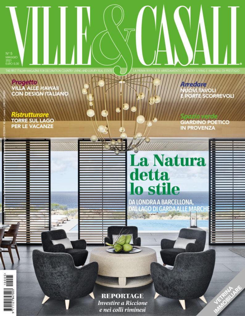 È in edicola il numero di maggio 2021 di Ville&Casali