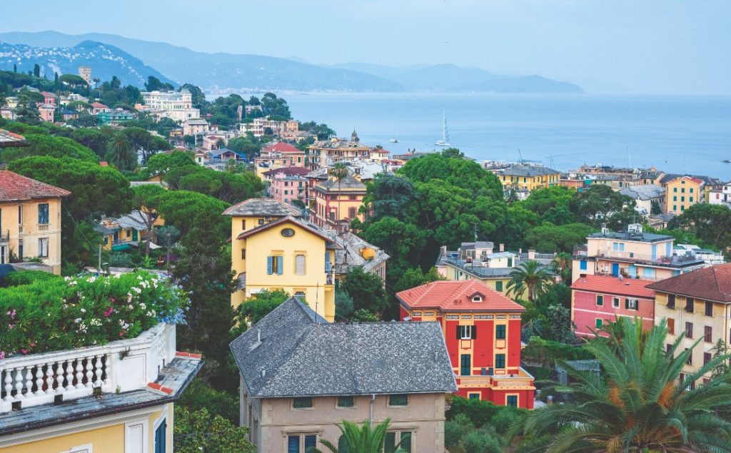 Sulle colline del Tigullio premiate le case vista mare