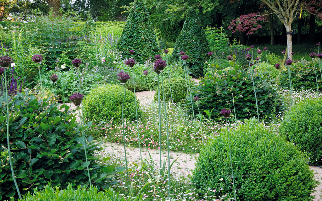 giardino romantico nel Cotswood